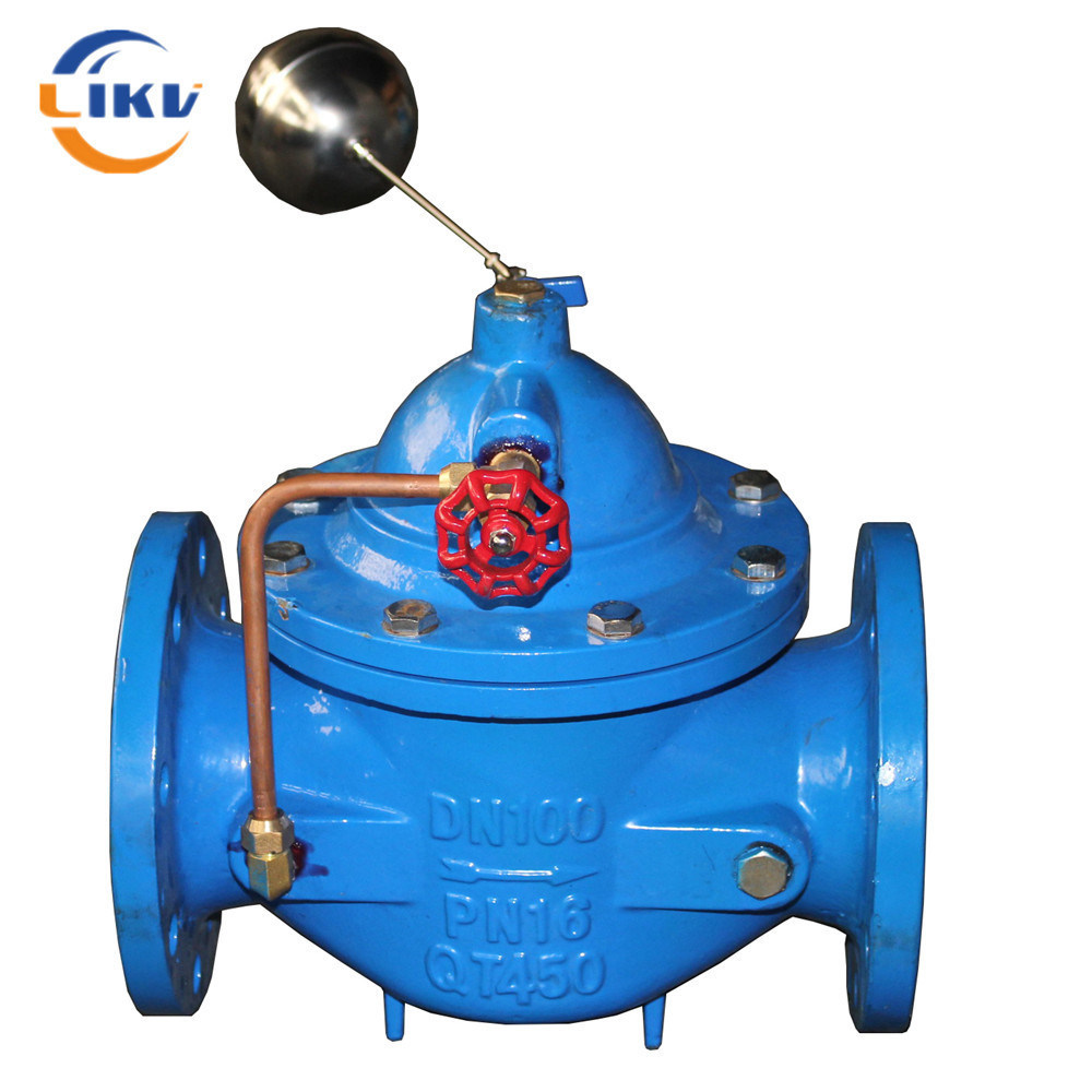 Auto Fill Remote Control Water Shut Off Liquid Level Water Float Control Valve For Cooling Tower