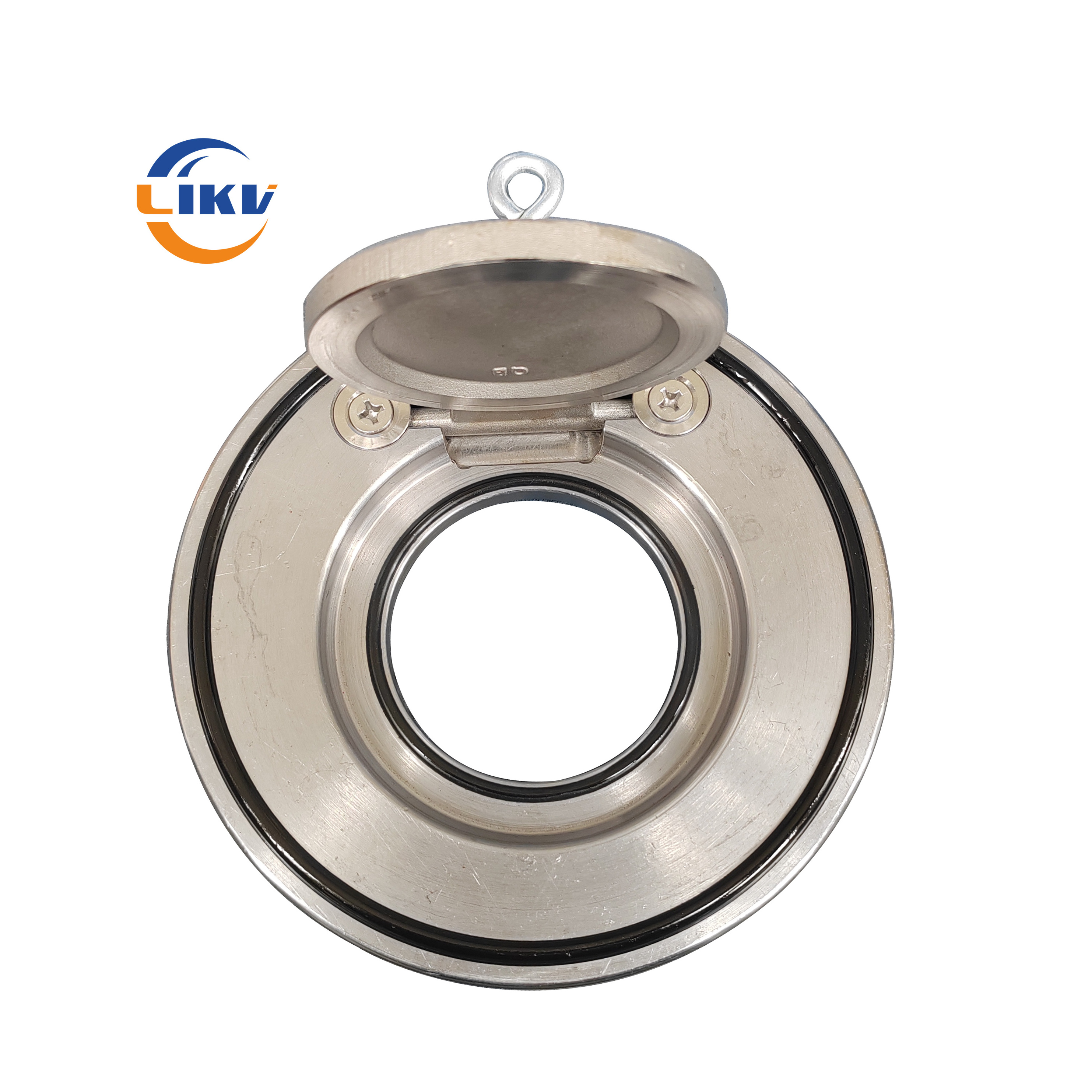 Single one way Ultra Thin Stainless Steel Carbon Steel Swing Disc Wafer Check Valve