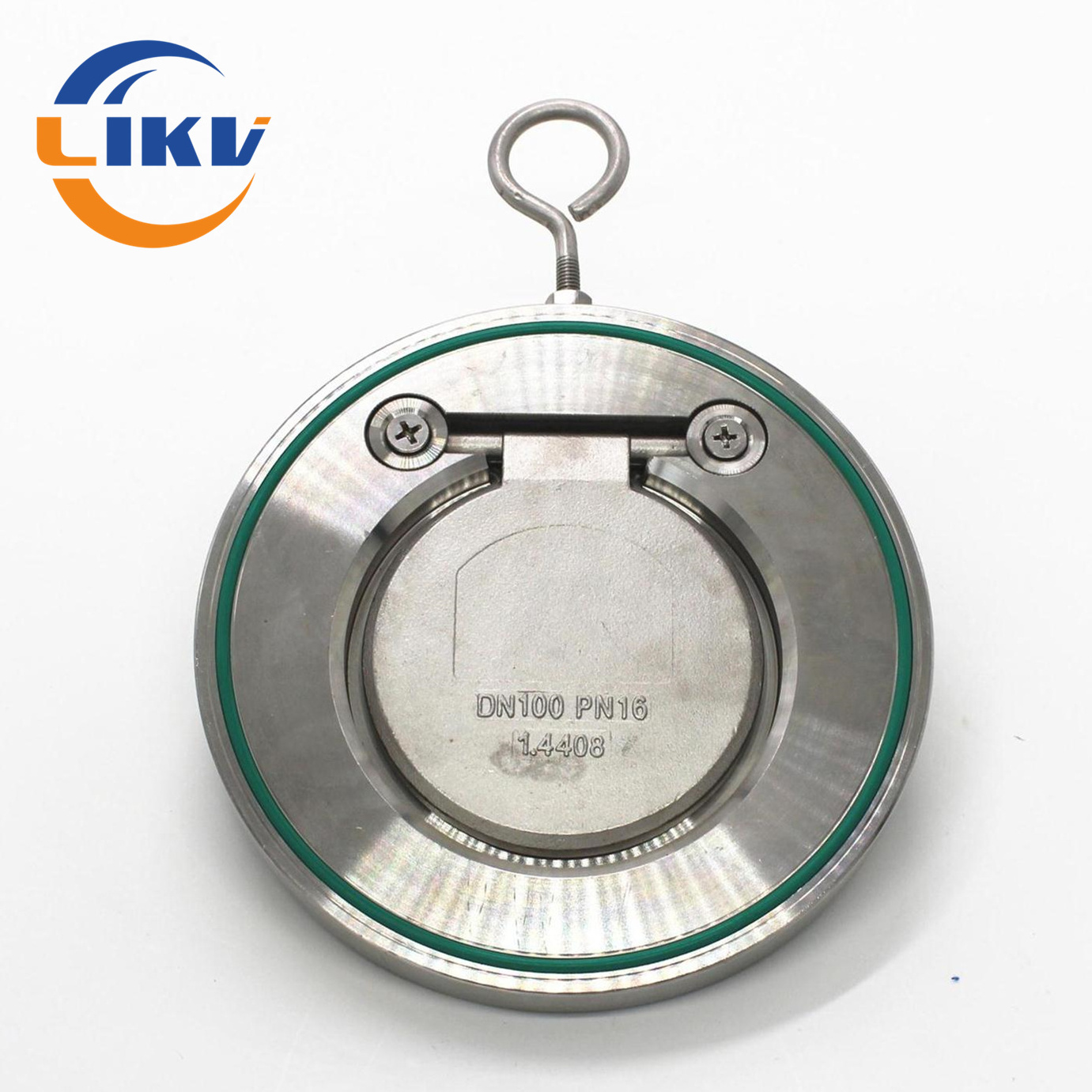 Single one way Ultra Thin Stainless Steel Carbon Steel Swing Disc Wafer Check Valve