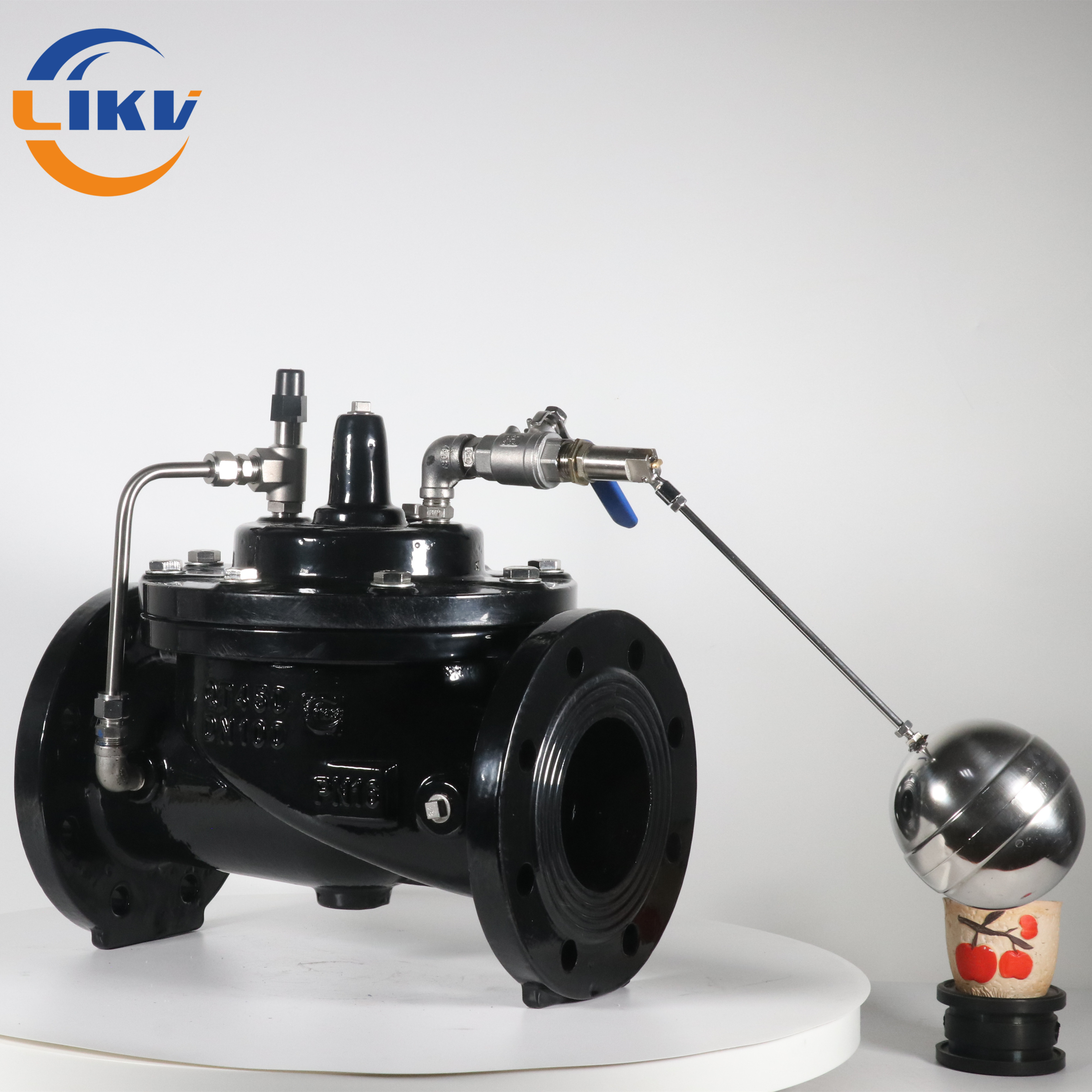 Diaphragm Hydraulic Automatic Flow Control Water Level Controlling Floating Ball Valve For Water Tank