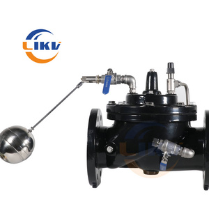 Diaphragm Hydraulic Automatic Flow Control Water Level Controlling Floating Ball Valve For Water Tank