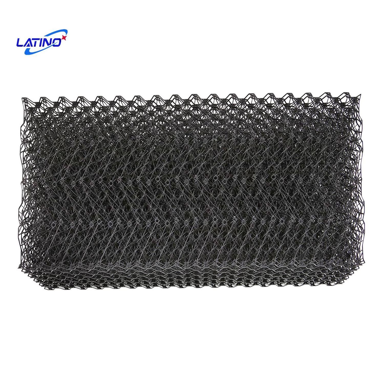 Deodorant Water Curtain Plastic Cooling Pad PP Trickle Grid for Pig Farm