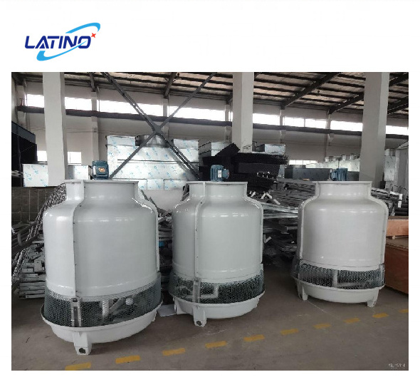 Round Shape Water Cooling Tower for Chiller Counter Flow Circular Cooling Tower Industrial Cooling System FRP Competitive Price