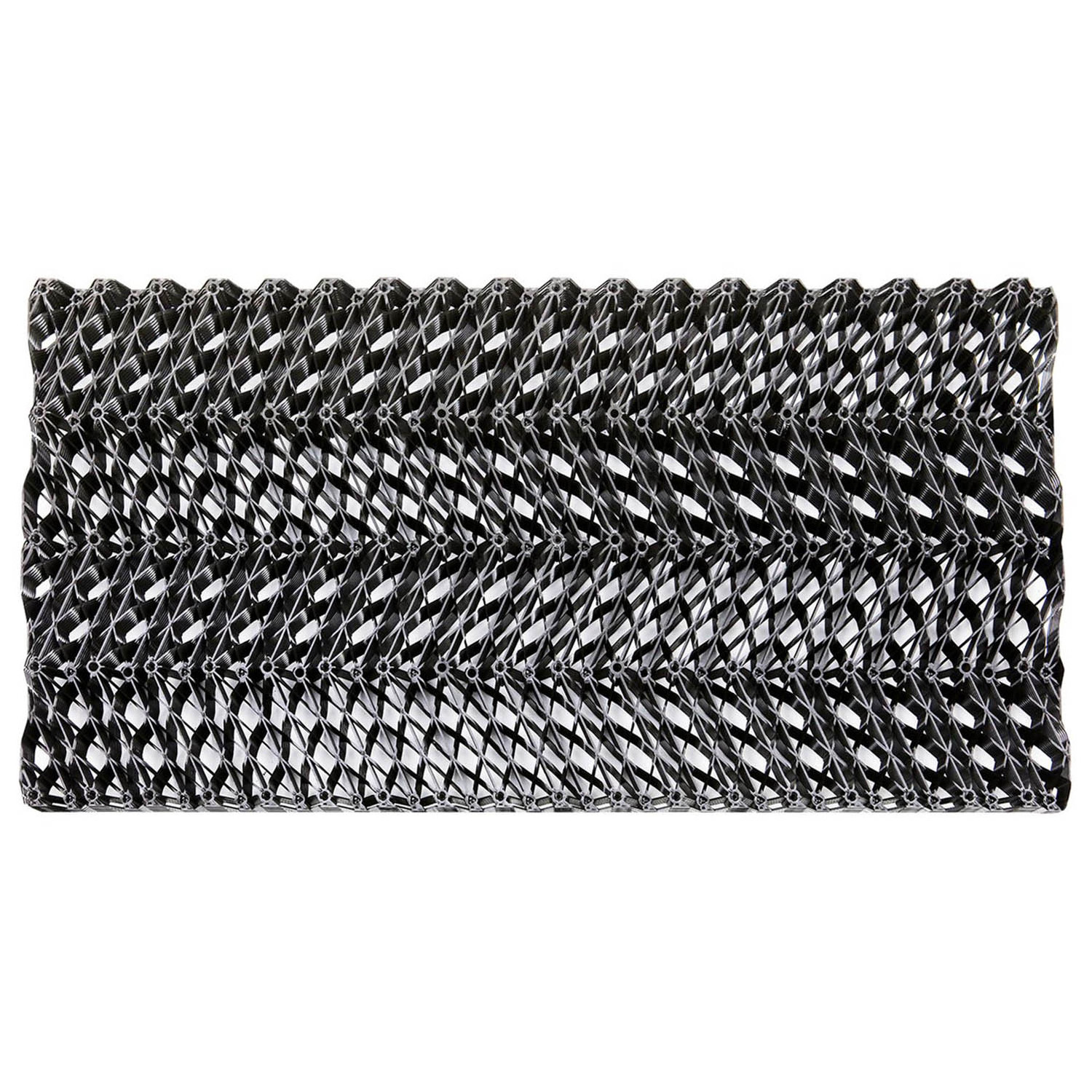 W type PP material Cross-Fluted Trickle Grid for Cooling Tower