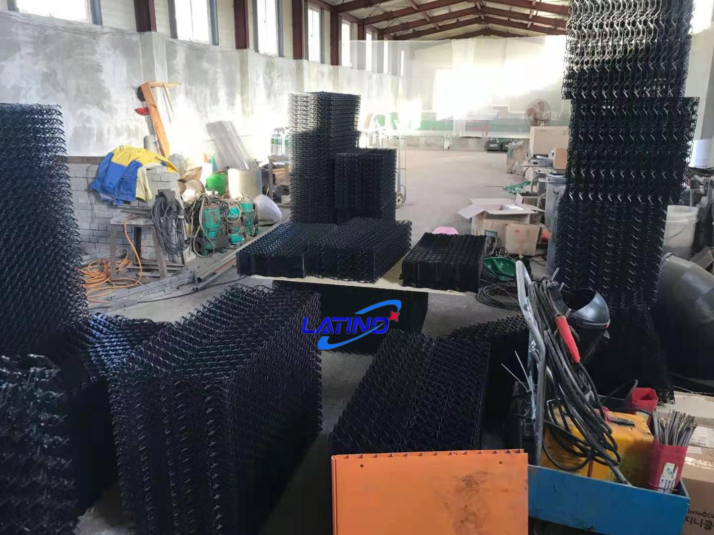 Net25-150 PP Net Fill Design for Dirty Water Cooling Tower