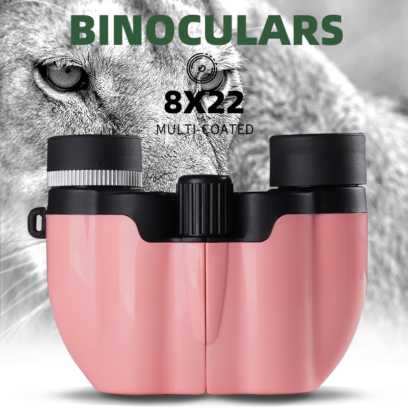 Outdoor sports  8X22 children kids Mini compact portable Binoculars for outdoor travelling