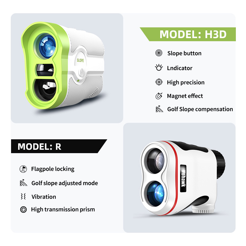 New Upgrade Nohawk flagpole lock sport vpro vibrating range finder Golf rangefinders laser distance meter rangefinder