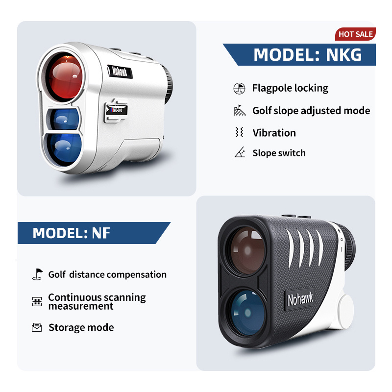 New Upgrade Nohawk flagpole lock sport vpro vibrating range finder Golf rangefinders laser distance meter rangefinder