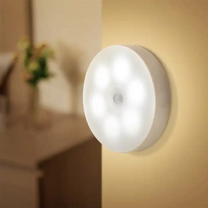 Led Cabinet Wireless Motion Sensor Wal Night Light Rechargeable Closet Lighting for Wardrobe Bedroom Stair