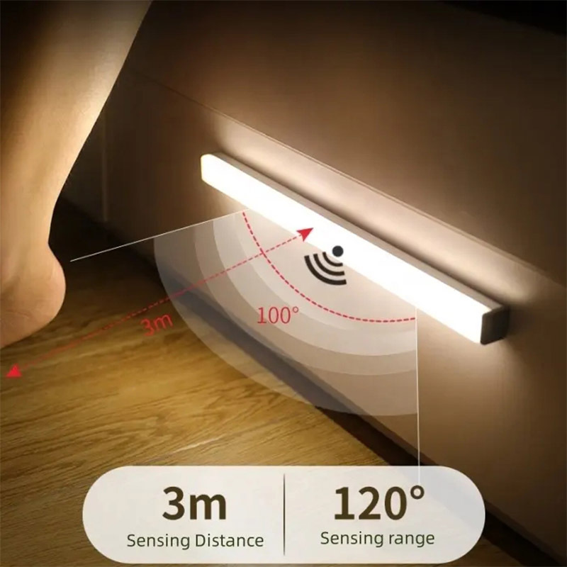 Wholesale Human Body Induction Lamp Dimmable Led Under Cabinet Lights Indoor Motion Sensor Wireless Closet Light