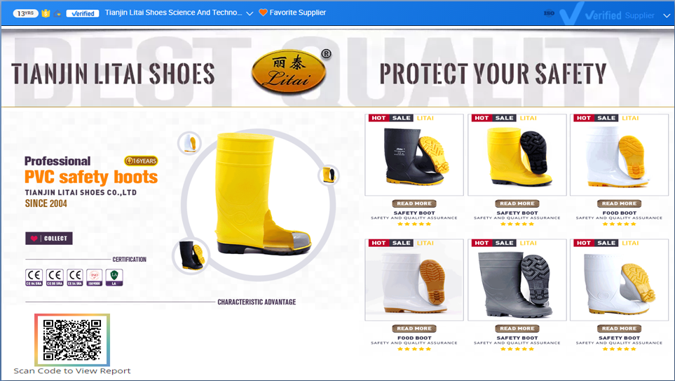 unisex thick soled custom designed waterproof wellington pvc rain boots safety gum boots factory for men