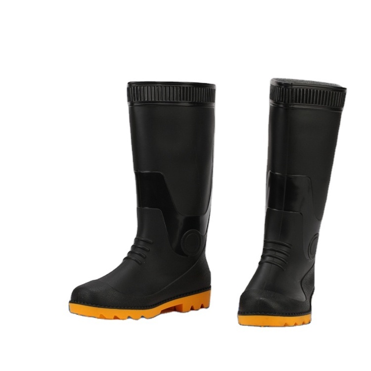 Global waterproof hot explosive PVC GumBoots Anti Slip pvc rain boot gum boots factory for men adults