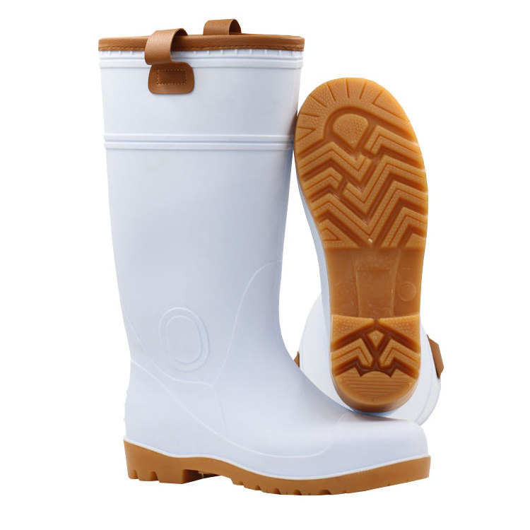 unisex anti-slip wellington clear long wholesale custom rain boots pvc safety gum boots men waterproof