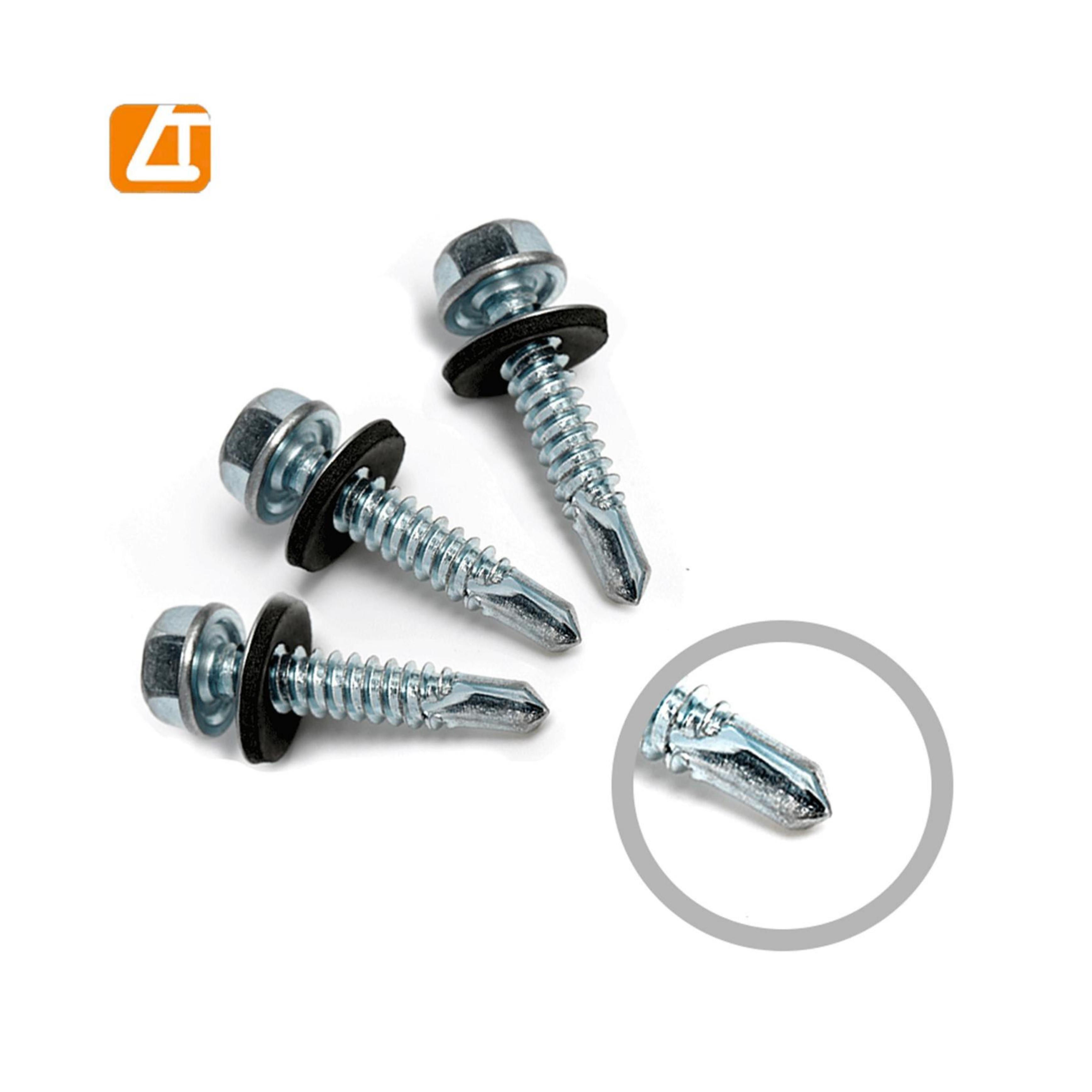 hex head roofing screw 14x1