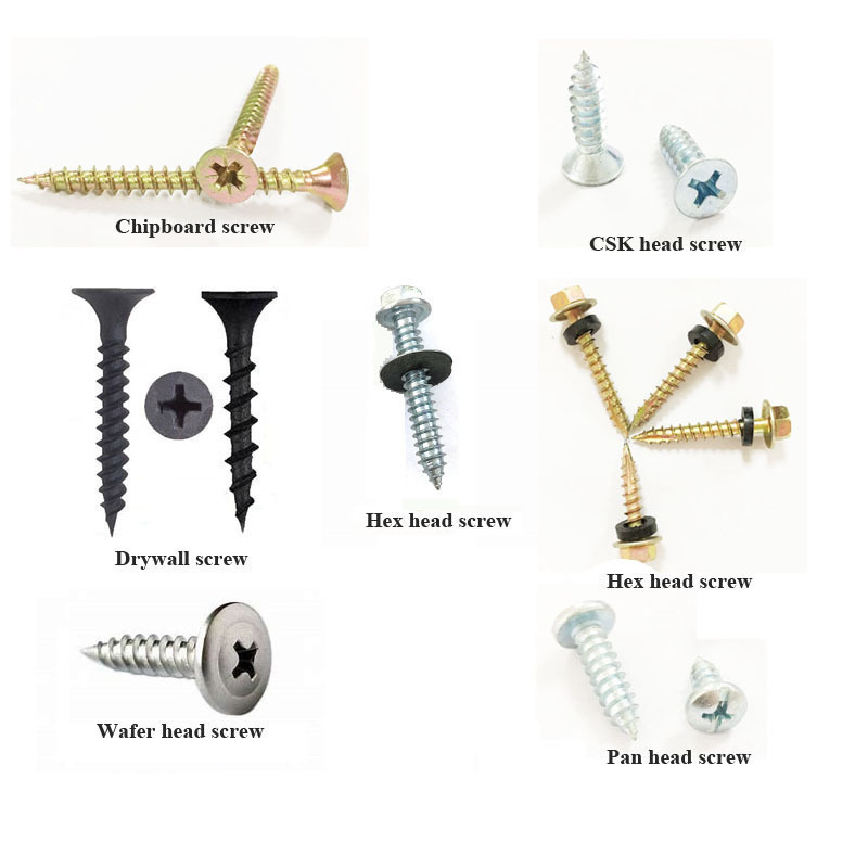 China drywall screw suppliers black screw fasteners in Tianjin China