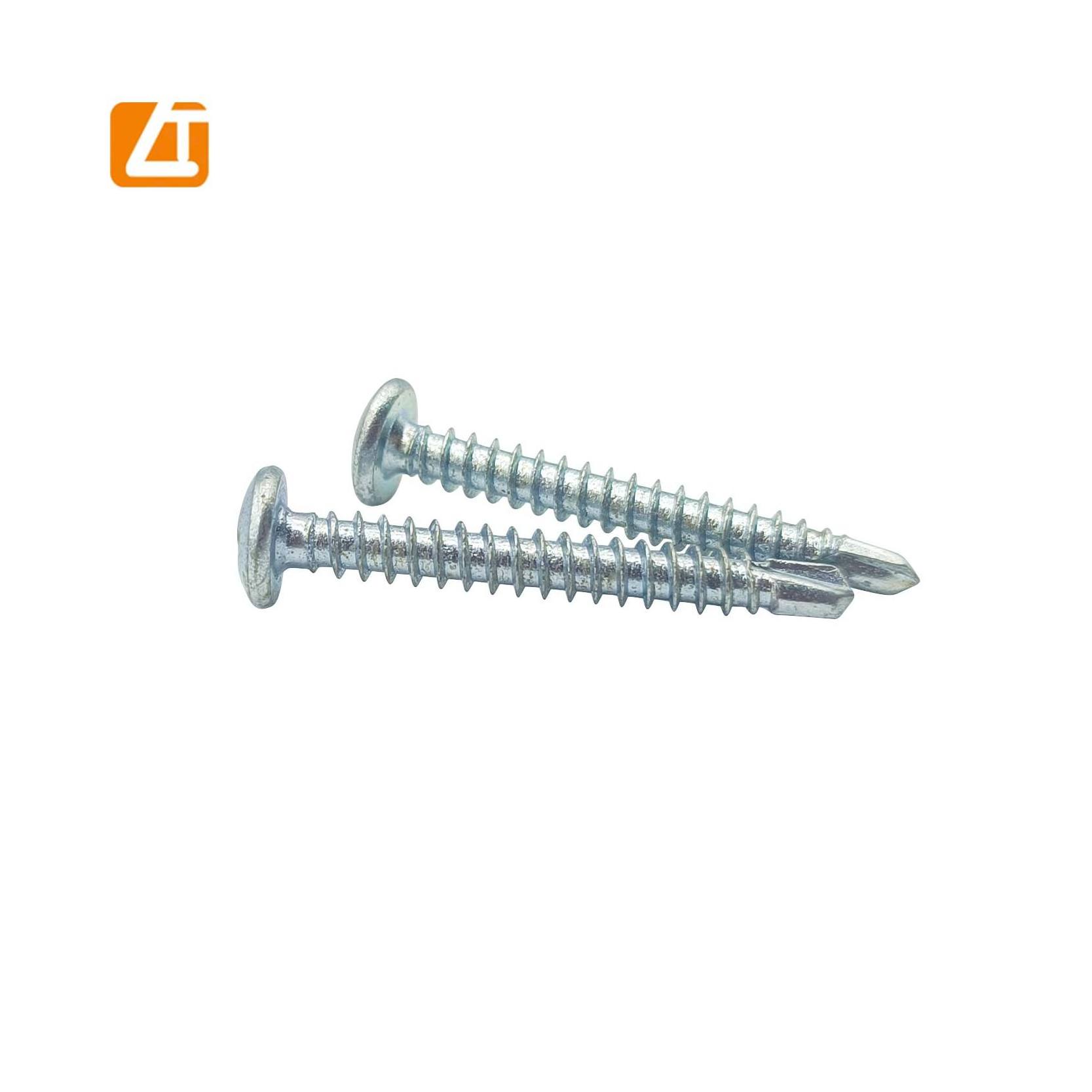 Tornillo autoperforante zinc plated Parker Screw self drilling pan head screw