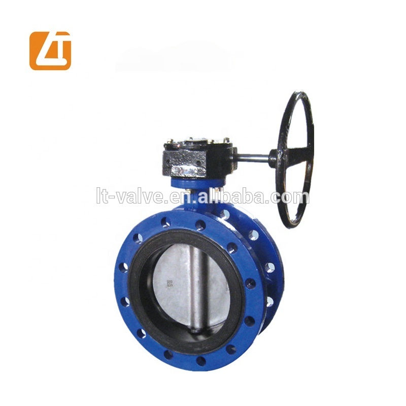 4 inch pancake wafer butterfly valves with Viton seat and stainless steel disc