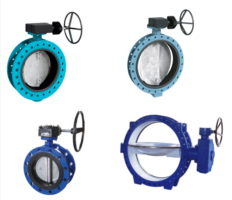 4 inch pancake wafer butterfly valves with Viton seat and stainless steel disc