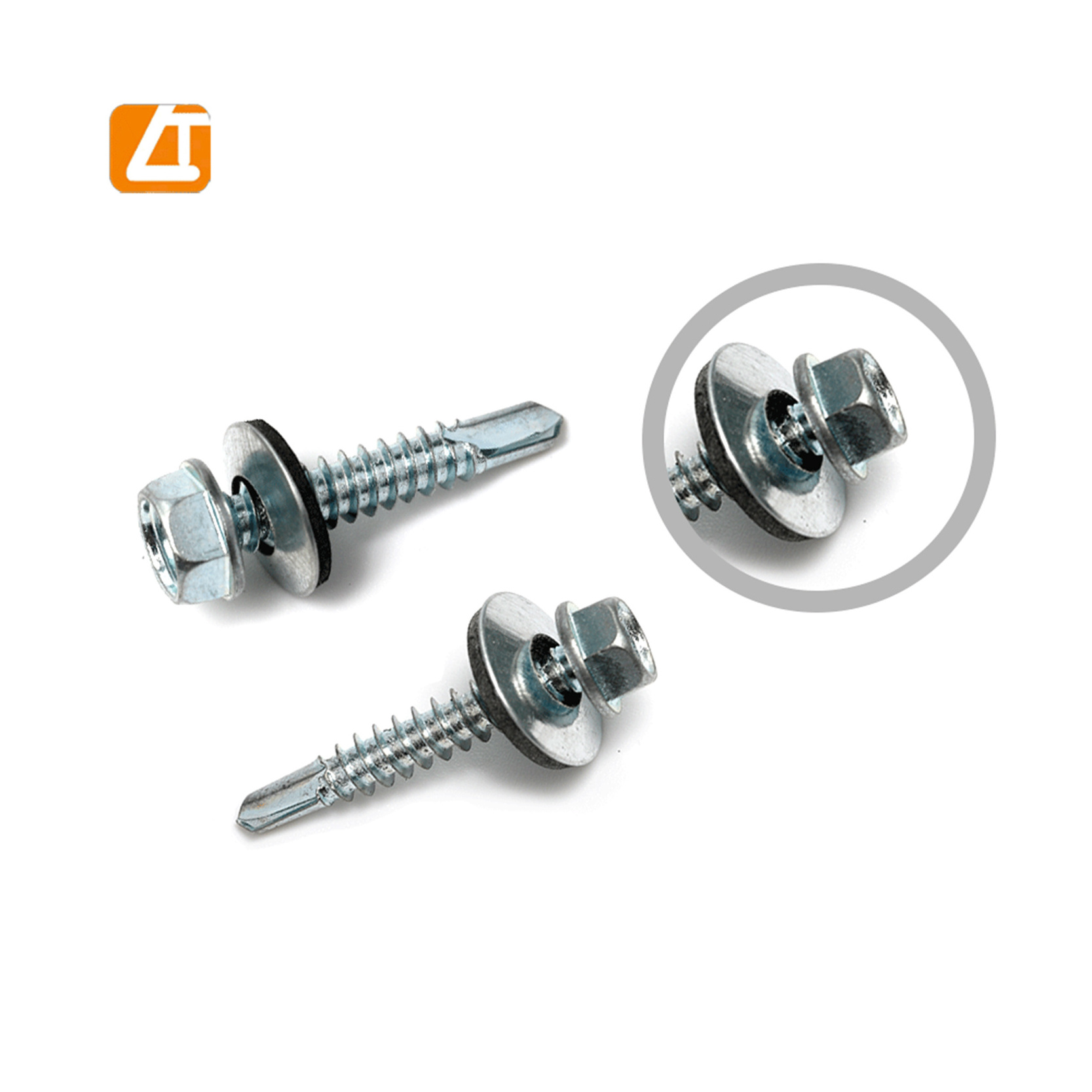 hex head roofing screw 14x1