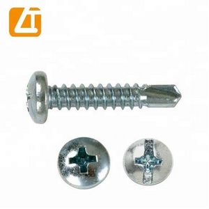 Tornillo autoperforante zinc plated Parker Screw self drilling pan head screw