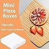 Golden Supplier White Cardboard Window Packaging pizza Box With Handle