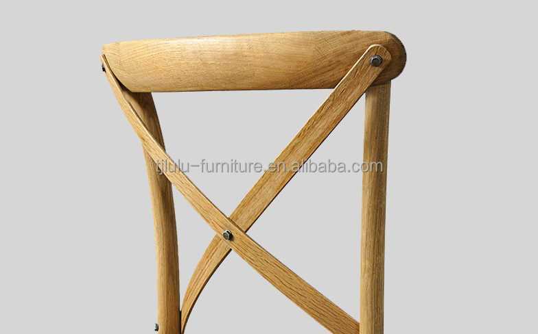 High Quality Solid Wood Event Wedding Chairs Rattan Wood Restaurant Chairs Stackable Dining Chair