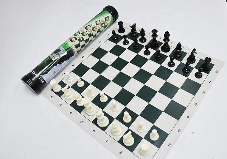 Giant Plastic Chess Set with a 16 King  Garden Chess Set Outdoor Chess Set intelligent toys