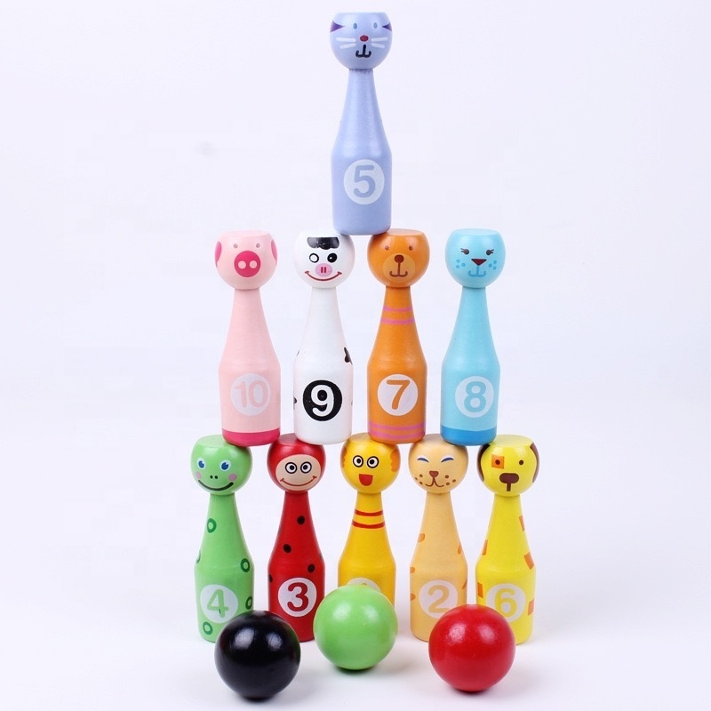 GARDEN GAMES INDOOR BOWLING GAME FUNNY INTERESTING ANIMAL SET OUTDOOR GAME FOR KIDS ADULTS &FAMILY