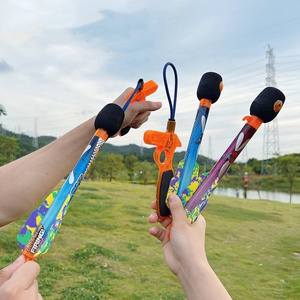 CHILDREN POCKET TOY FOAM PLANE FLYING ROCKET WHISTLING ELASTIC FOAM ROCKETS FLYING SLINGSHOTS ECO-FRIENDLY MATERIAL