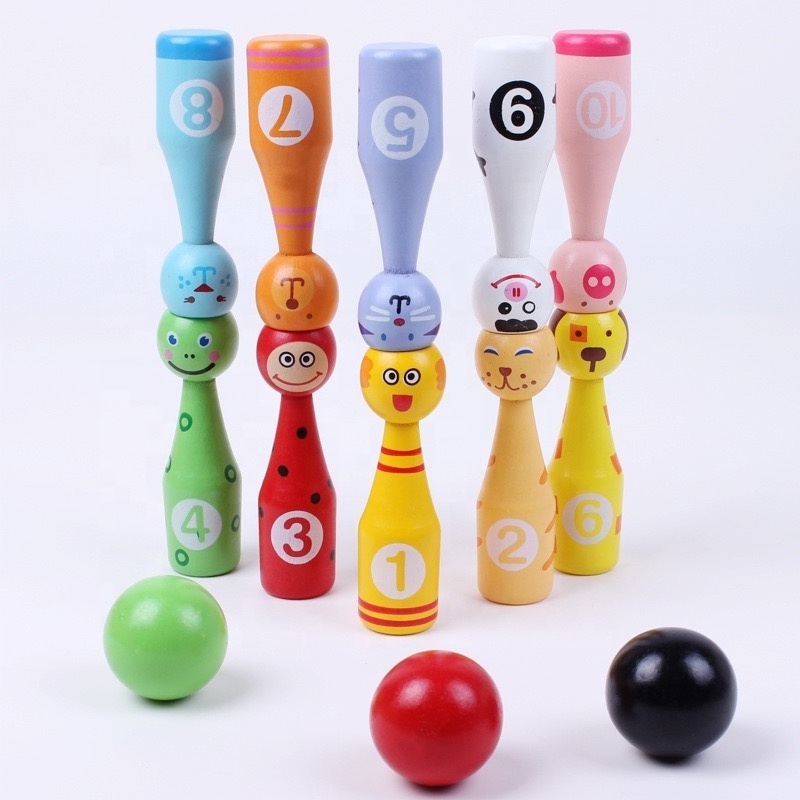 GARDEN GAMES INDOOR BOWLING GAME FUNNY INTERESTING ANIMAL SET OUTDOOR GAME FOR KIDS ADULTS &FAMILY