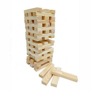 CHINA TOYS GARDEN WOOD GIANT BIG WOODEN BUILDING BLOCKS GENGA TUMBLE TOWER BLOCKS WOODEN