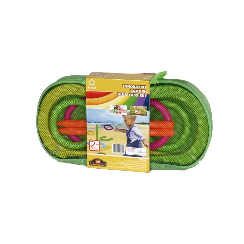 Ring Toss Game Set for Indoor Outdoor Horseshoes Throwing Lawn Camping Game