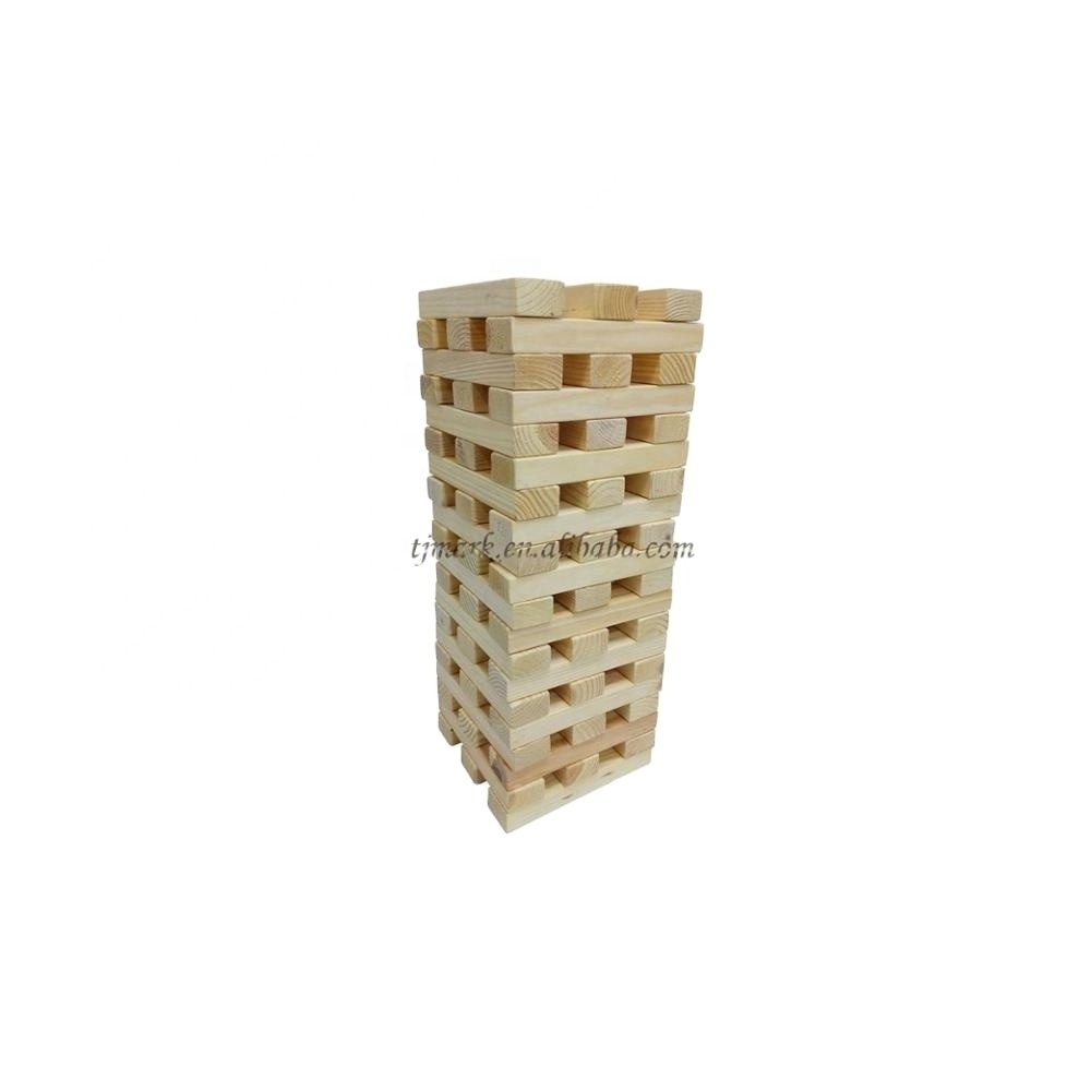 CHINA TOYS GARDEN WOOD GIANT BIG WOODEN BUILDING BLOCKS GENGA TUMBLE TOWER BLOCKS WOODEN