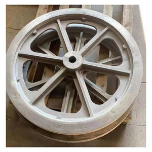 Oem Custom Sand Steel Iron Casting Industrial Free Energy Generator Flywheel 50kg 100kg 150kg 200kg