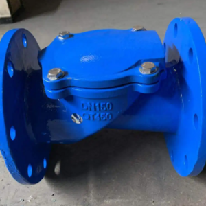 Factory GGG50 Ductile Iron Rubber Flap Check Valve Rubber Clack Check Valve