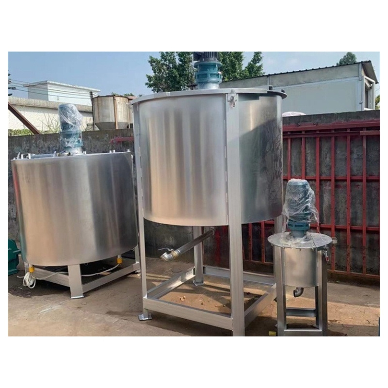 Chemical Raw Material Steel Storage Tank Stainless Mixing IBC Tote Tank Metal Container