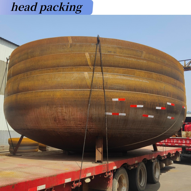 Stainless steel pipe spherical tank bottom head elliptical bottom dished head of storage tank