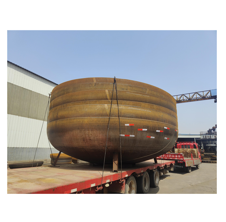 3000mm In Diameter  Hot Forming Elliptical Dish Head For Tanks