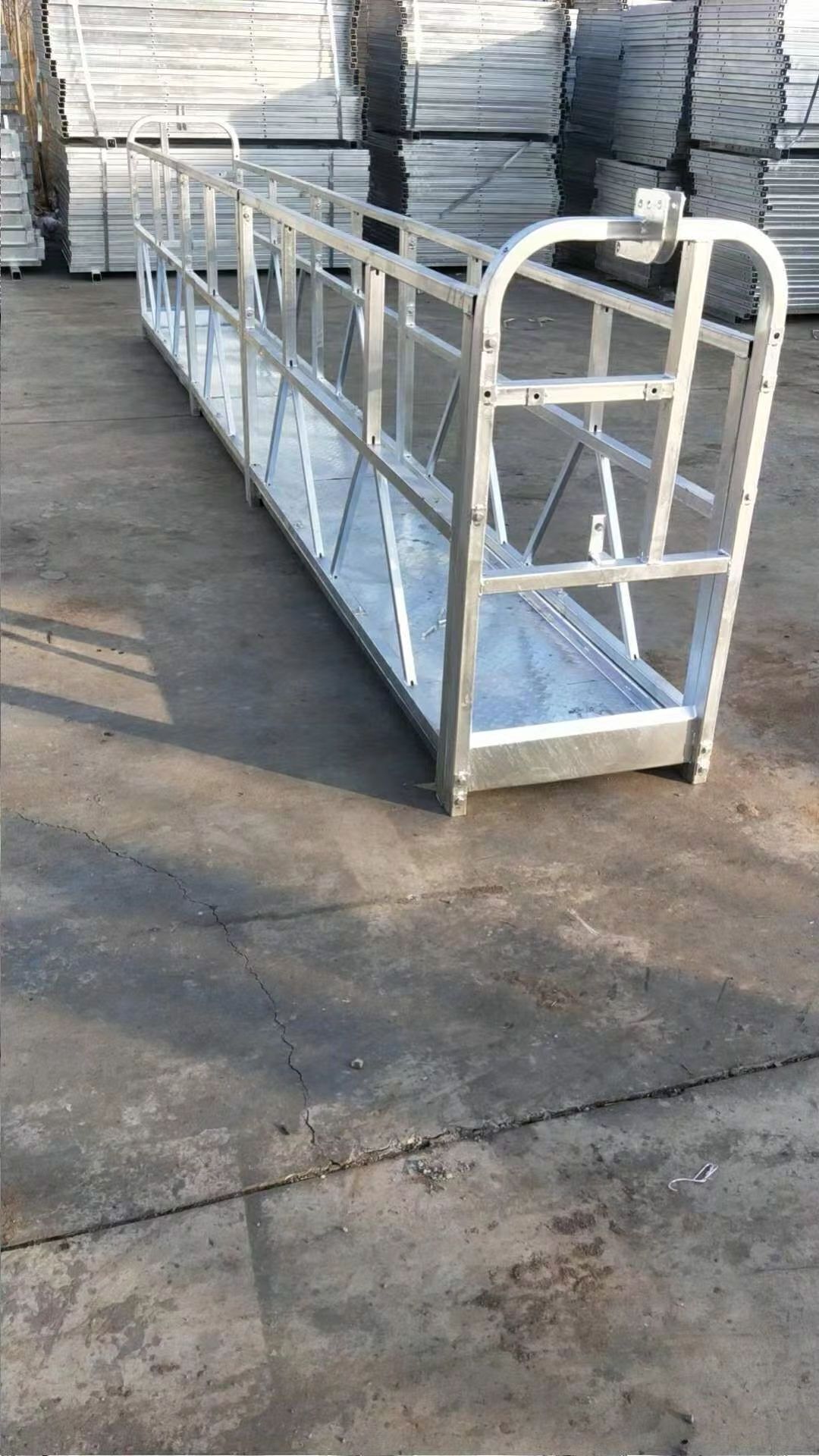 ZLP630 Steel Facade Lift  Suspended Platform Electric Scaffolding Basket  Window Cleaning Gondola