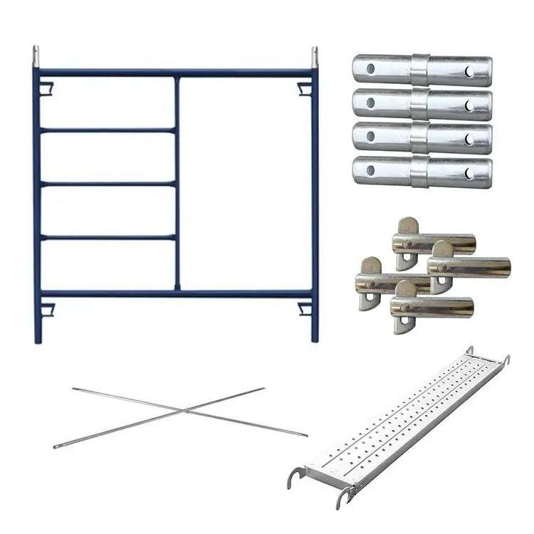 H frame scaffolding wholesale scaffold for construction Mason Frame Scaffold set iron steel frame