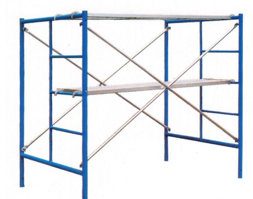 Professional factory Powder Coating Pipe  H Frame Scaffoldingheavy-duty hot-dip galvanized ladder for Construction