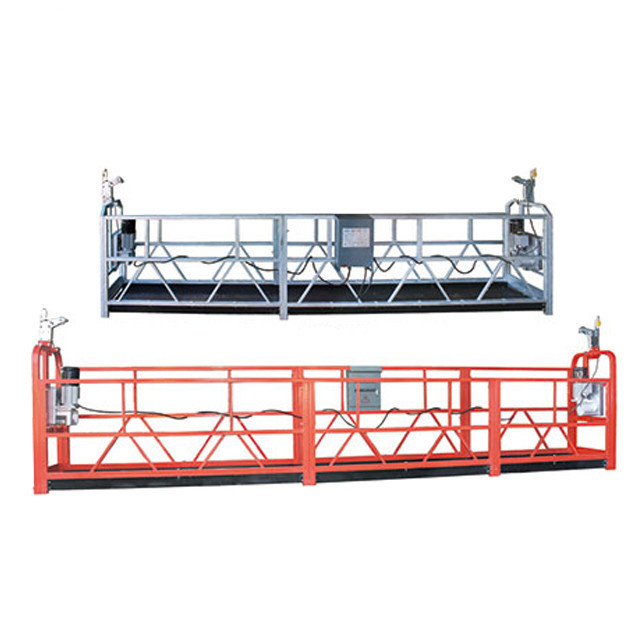 High quality ZLP630 ZLP800 mechanized suspended platform building window cleaning suspended hanging gondola platform