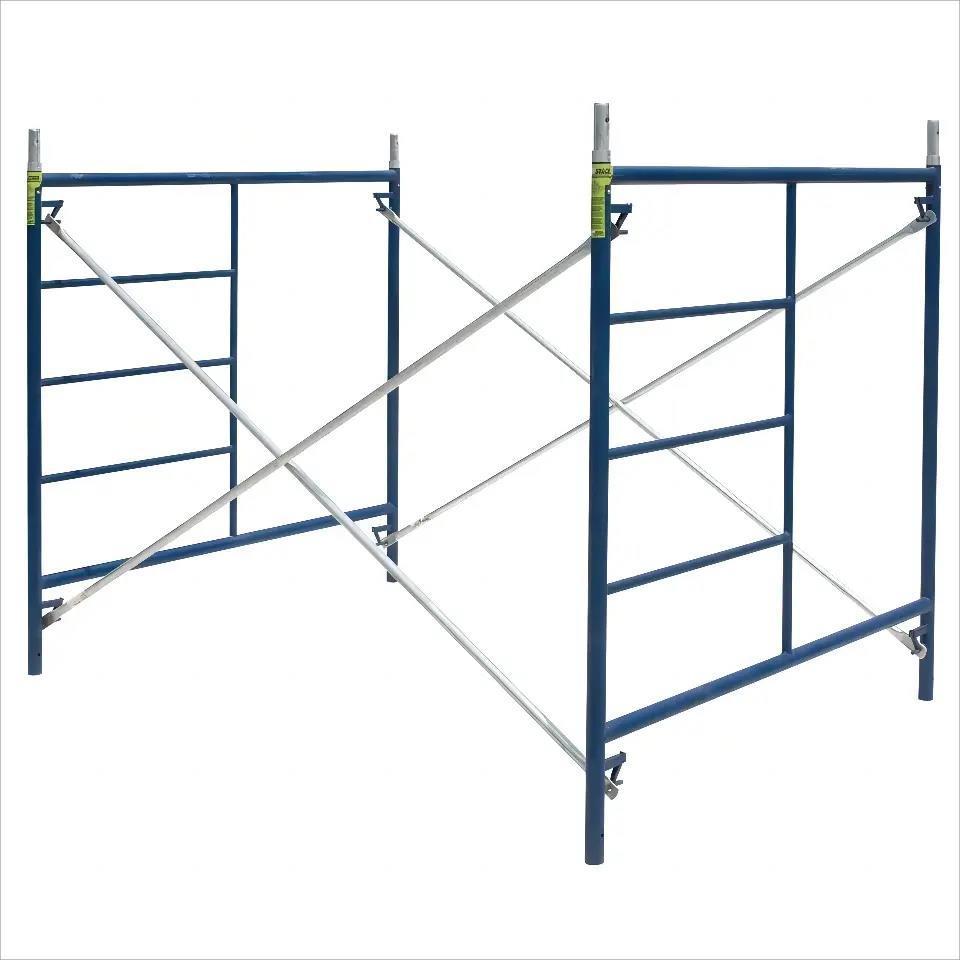 H frame scaffolding wholesale scaffold for construction Mason Frame Scaffold set iron steel frame