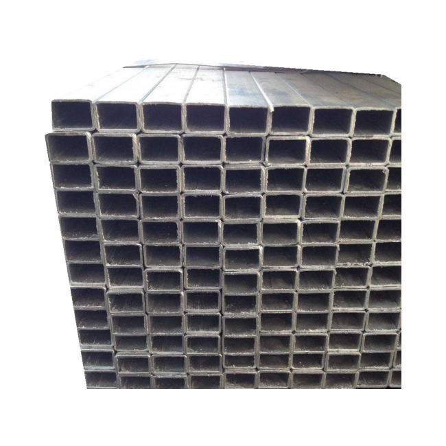 galvanized square /rectangular steel tube ms square pipe weight chart erw tube 3x3 square hollow metal tube