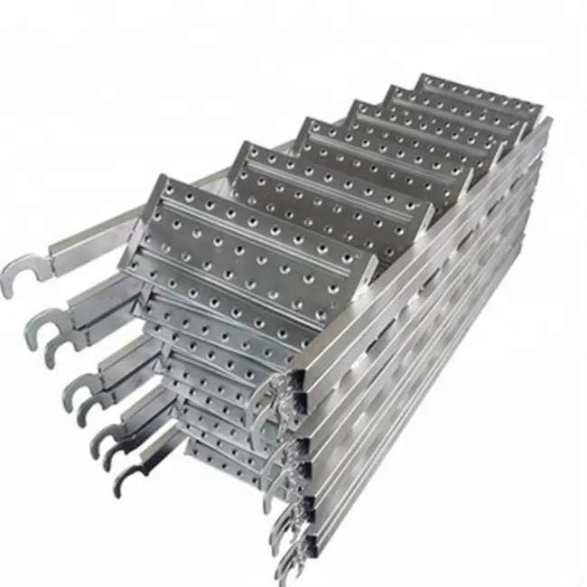 China supplier ladder & scaffolding parts Metal Scaffolding climb Steel stair case Monkey Access Ladder with Hooks