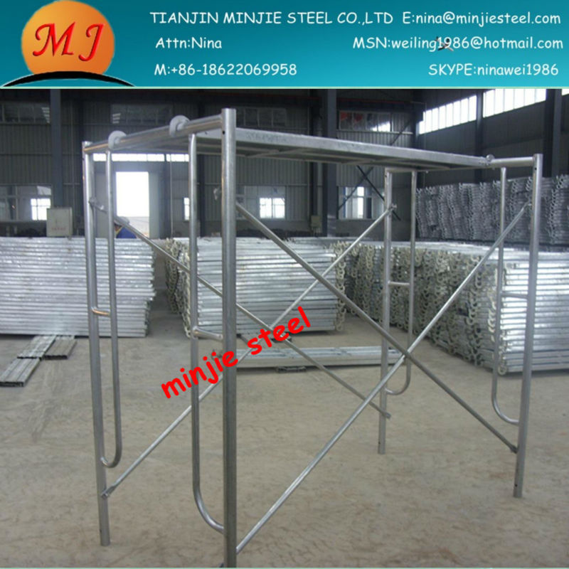 Scaffolding H I Frame Steel Scaffolding Product Good Stability Made In China Warehouse Building H Frame Scaffolding