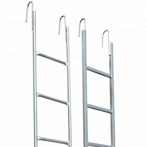 China supplier ladder & scaffolding parts Metal Scaffolding climb Steel stair case Monkey Access Ladder with Hooks