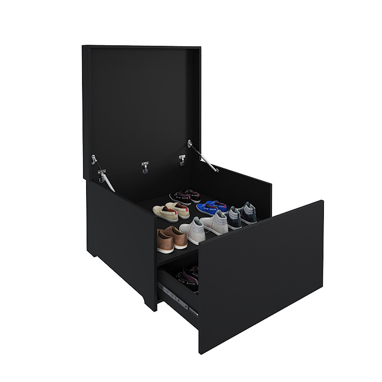 Customized shoe cabinet storage  with drawer Household small size foldable shoe cabinet Dust-proof shoe cabinet