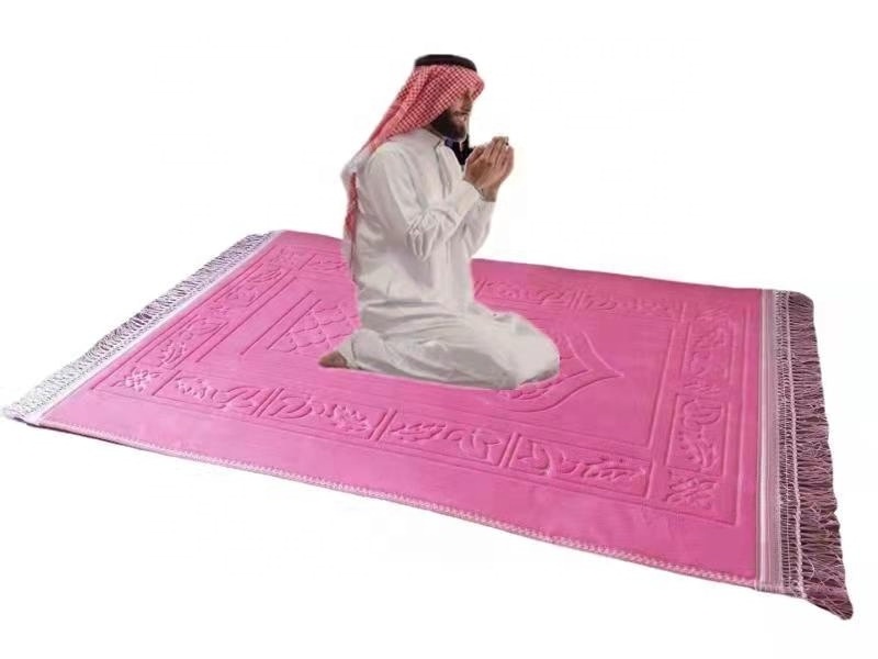 TianJin Mode More Islamic Ramadan thick   Muslim prayer rug luxury carpet  shaggy rug  carpets and rugs praying mat islamic