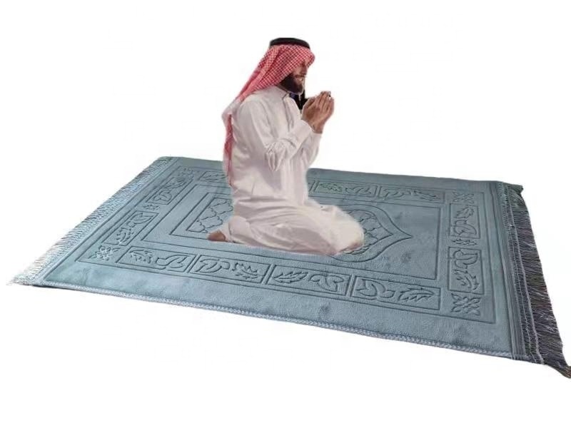 TianJin Mode More Islamic Ramadan thick   Muslim prayer rug luxury carpet  shaggy rug  carpets and rugs praying mat islamic